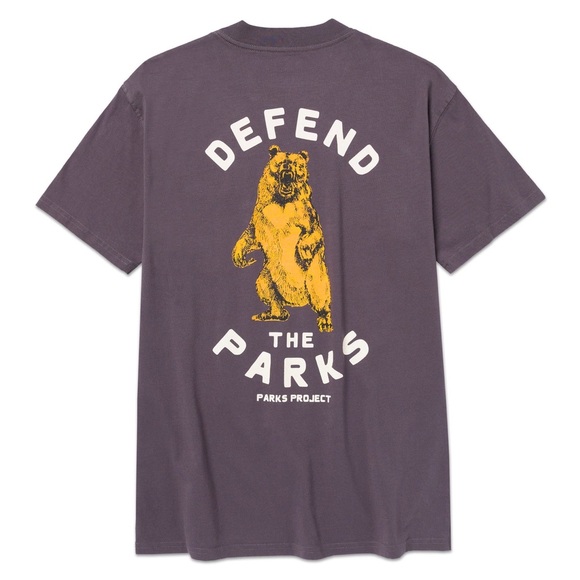 NWT Parks Project Bear Pocket Tee/ Graphite/XS - Picture 2 of 6